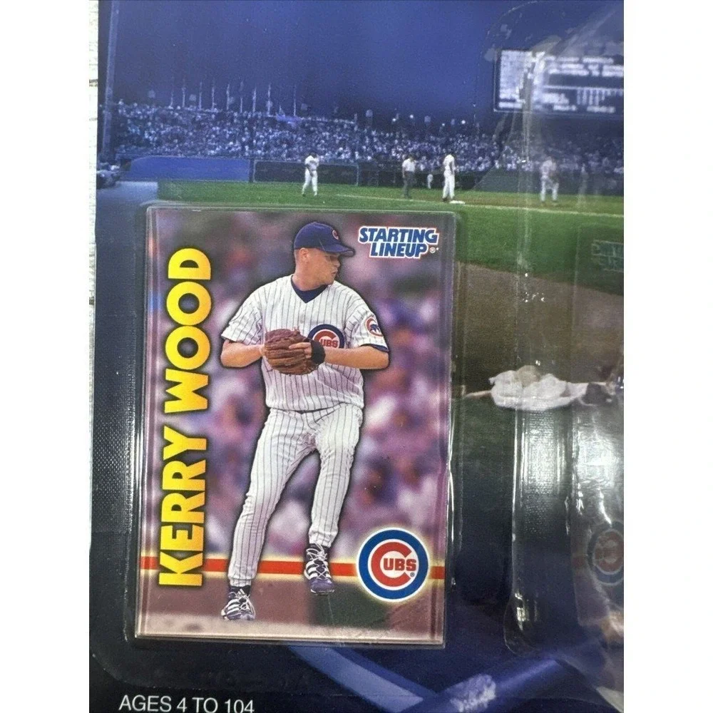1999‎ Starting Lineup Rookie Kerry Wood Chicago Cubs W/Collectors Card NIP